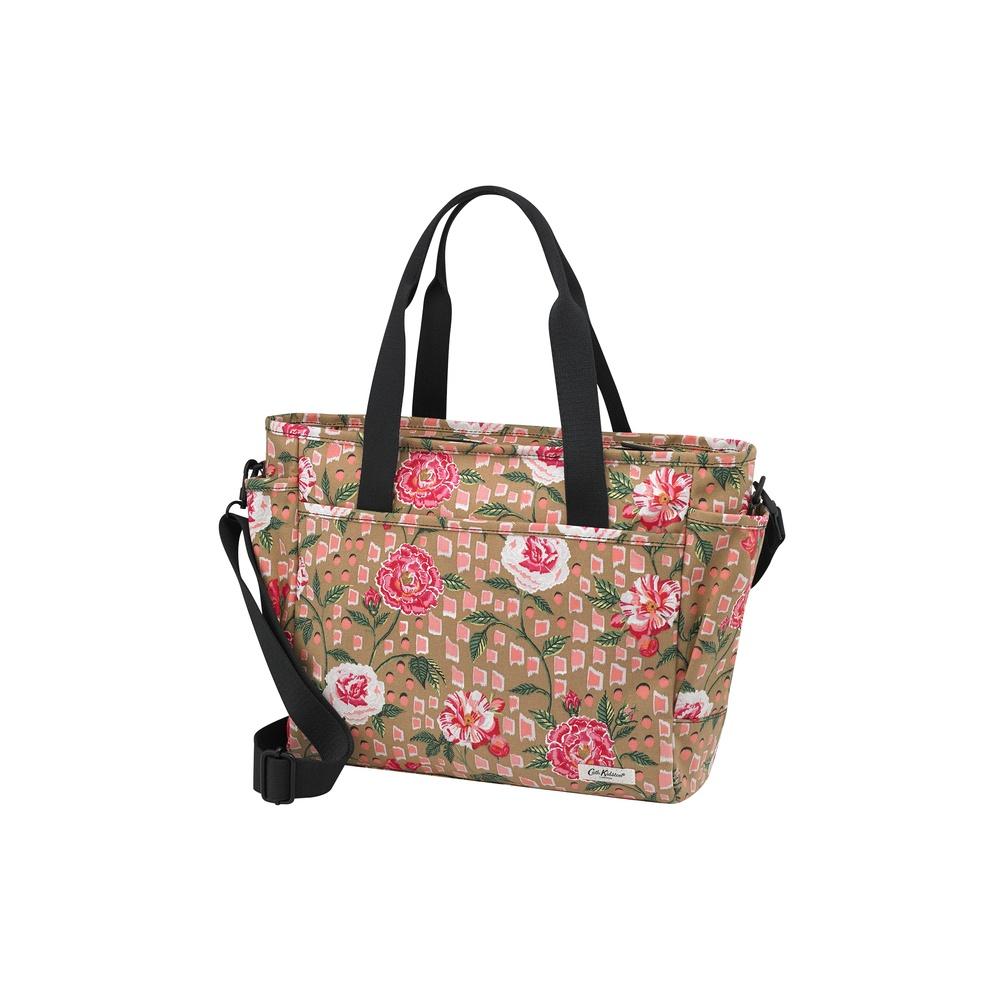 Cath Kidston - Túi đi làm/ du lịch/The Little Tripper - Tea Rose - Camel -1041095