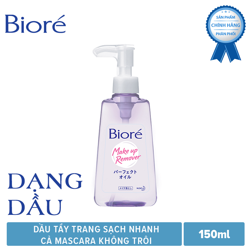 Dầu Tẩy Trang Biore Make Up Remover Perfect Oil (150ml)