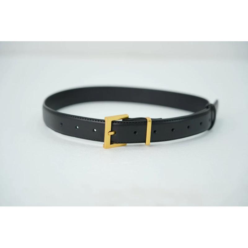 Thắt lưng bản nhỏ 3 CM mặt khoá đồng cao cấp- Dây nịt nữ -B09