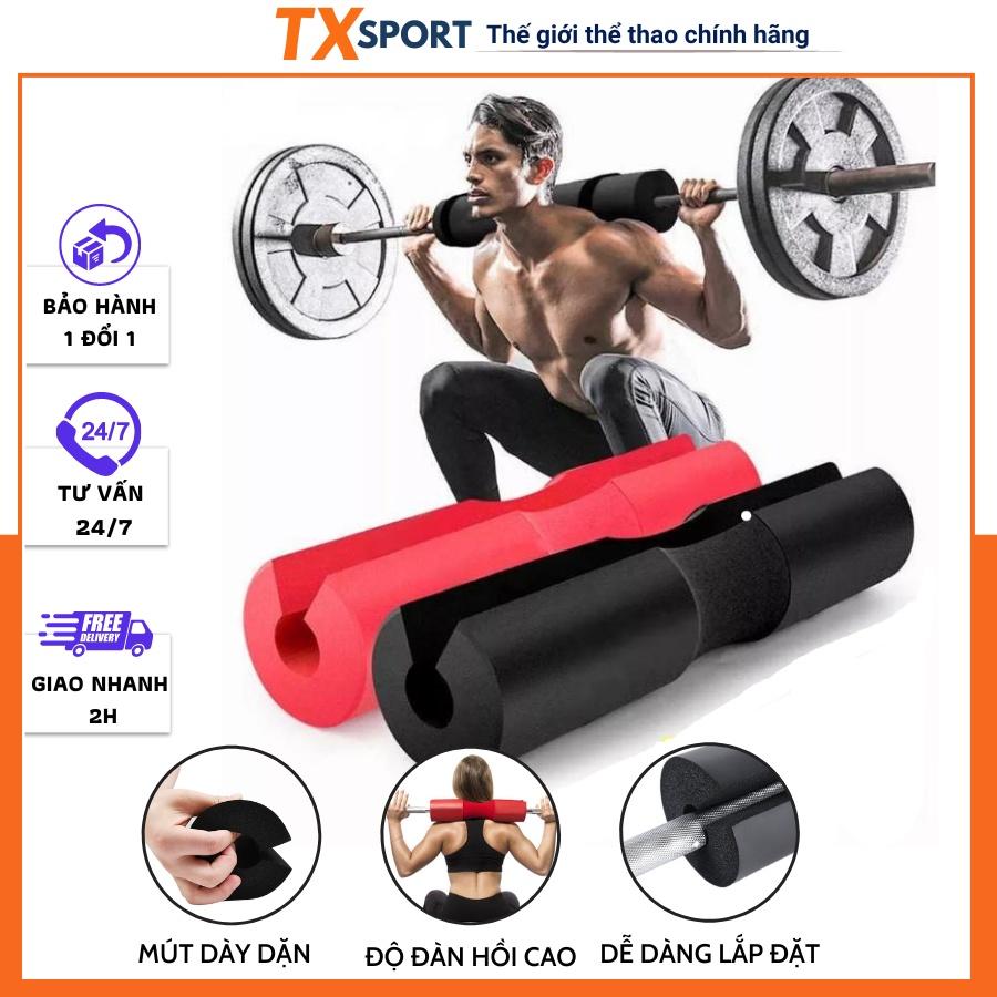 Đệm Lót Mút Xốp Hỗ Trợ Gánh Tạ TXstar bảo vệ vai tập Gym, Squat, Hip Thrust ,Squat Barbell Pad