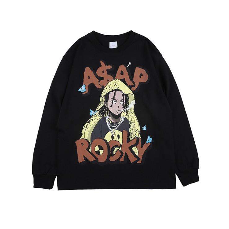 Áo Thun Dài Tay ASAP Rocky Streetwear