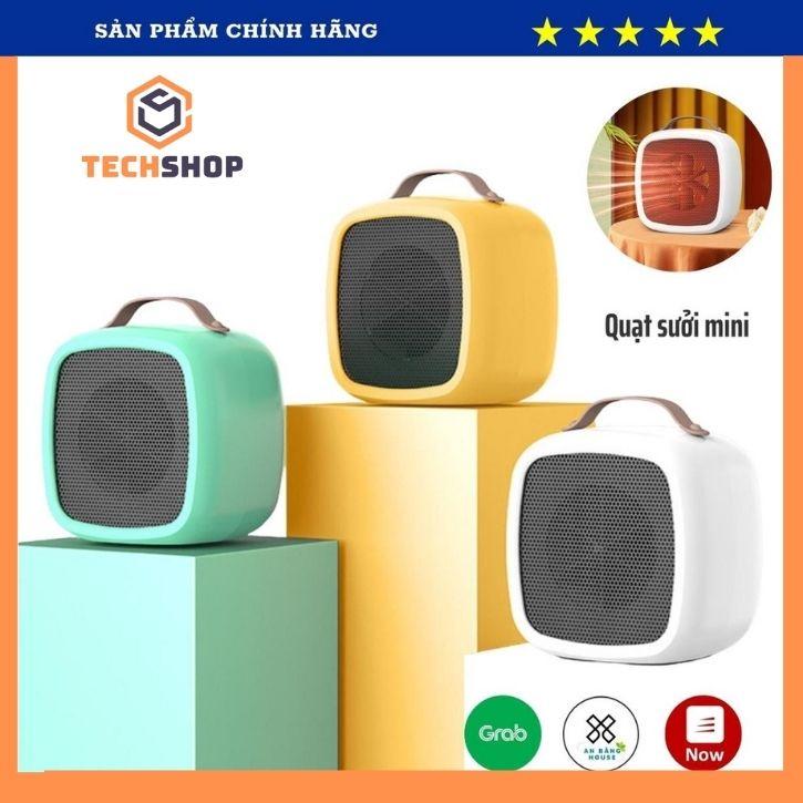 Quạt Sưởi Ấm Mini cầm tay cho bé, Máy Sưởi Cho Phòng Ngủ Mùa Đông 500W, không phát sáng, không gây bỏng,không tiếng ồn