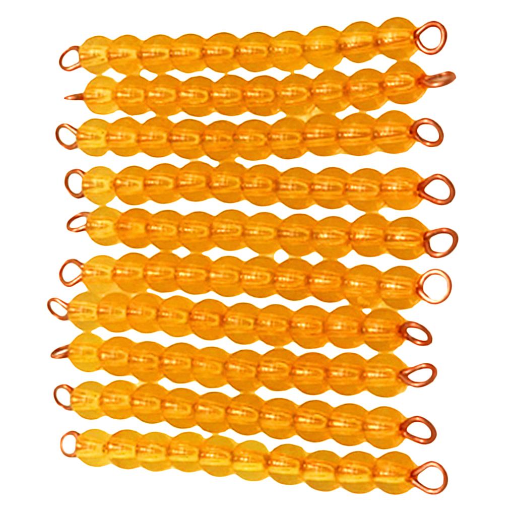 Kids Toddlers 1-10 Beads Bar Math Learning Counting Educational Training Toy