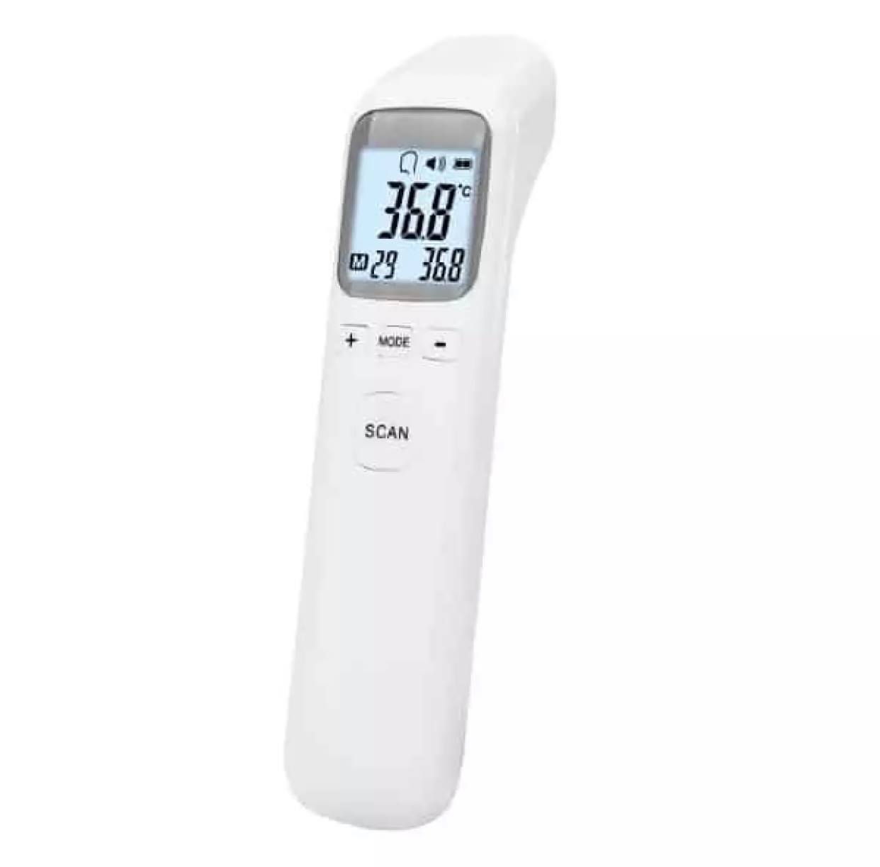 Máy Nhiệt Kế Đo Trán Hồng Ngoại Điện Tử Infrared Thermometer CK - T1502 - Hàng Nhập Khẩu