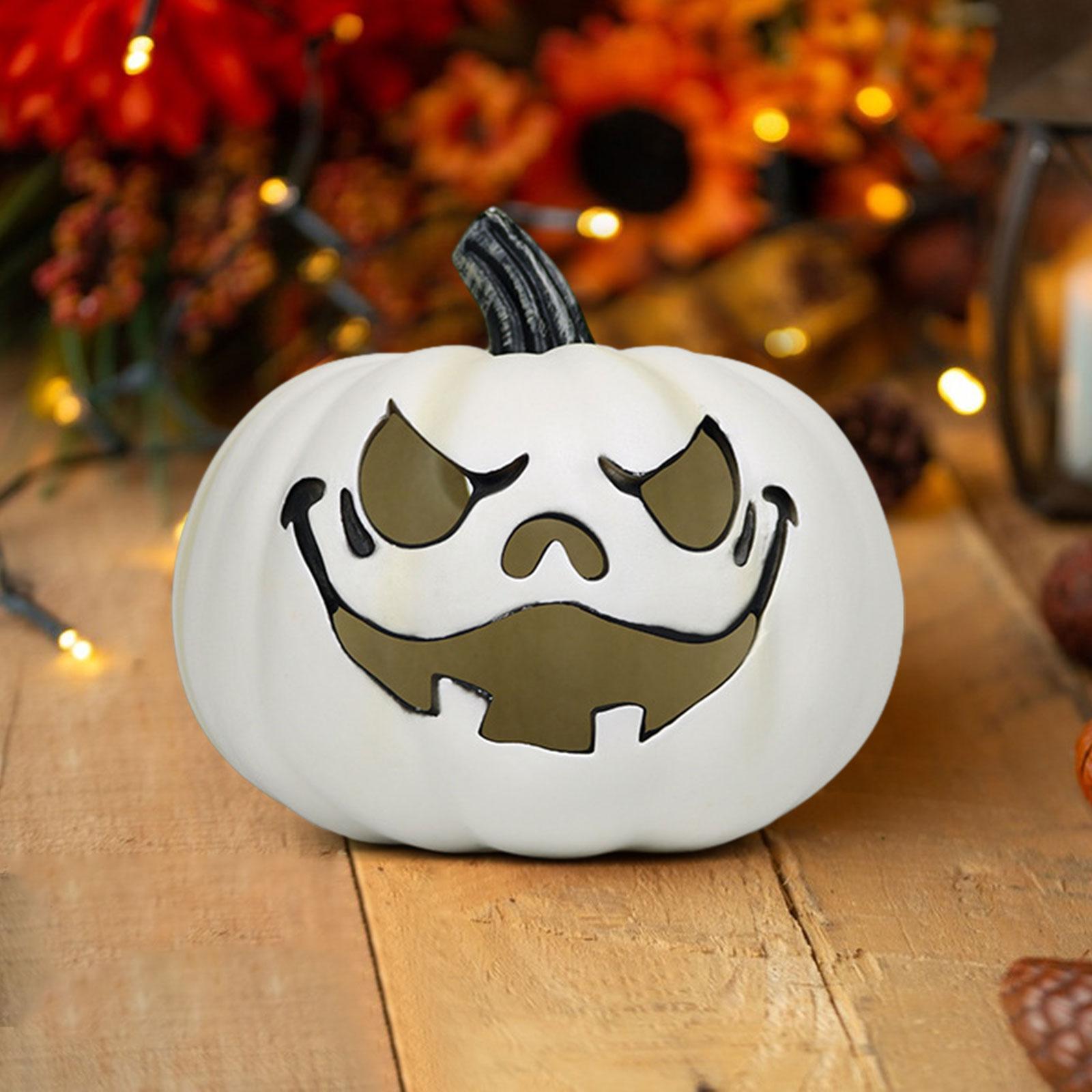 Halloween Pumpkin Lantern for Haunted House Harvest Thanksgiving Decoration