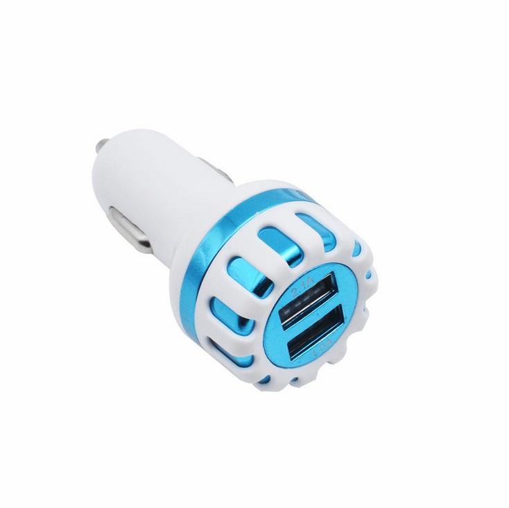 Dual Usb Car Charger Dc 5v/ 2.1a Fast Charging Adapter Universal Dual Usb Car-charger Adapter
