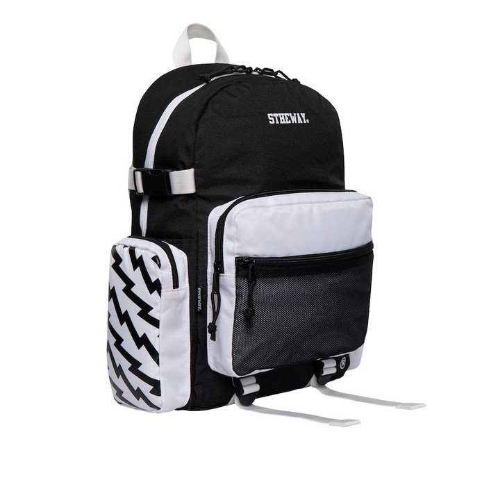 5THEWAY /oreo/ ROCKET BACKPACK in BLACK/WHITE aka Balo Đen Trắng