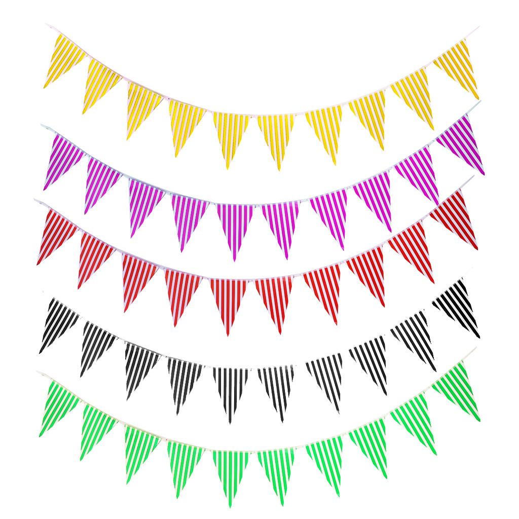 2.2 Triangle Flags Banner Pennant Flag for Party Decoration Bunting Banner for Party Decoration