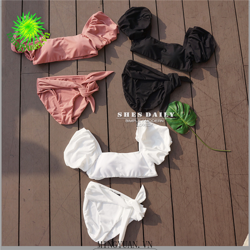 Bộ đồ bơi bikini hai mảnh phong cách Hàn 2020