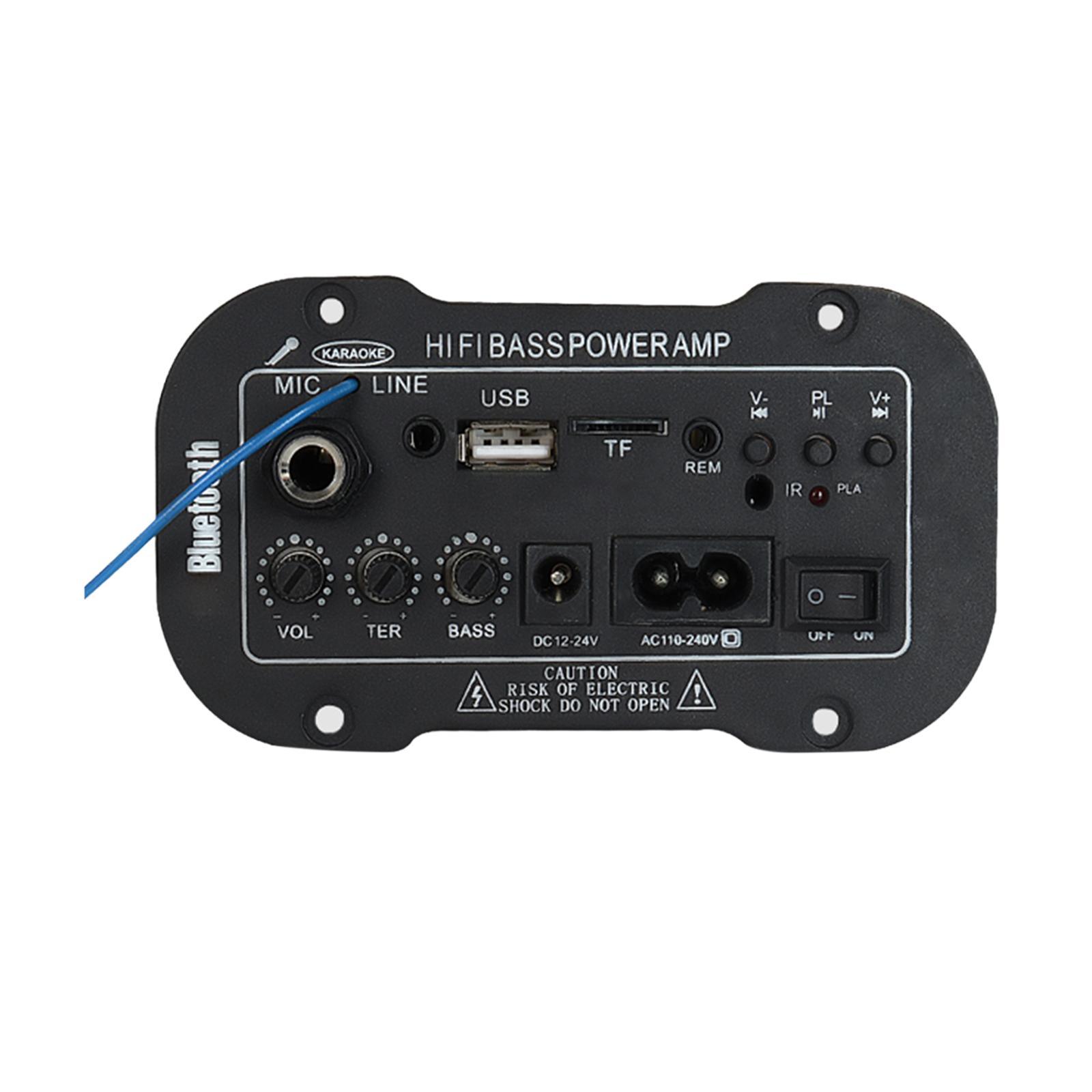 Bass Power  AMP Radio TF/USB Player DIY for Home Theater 220V