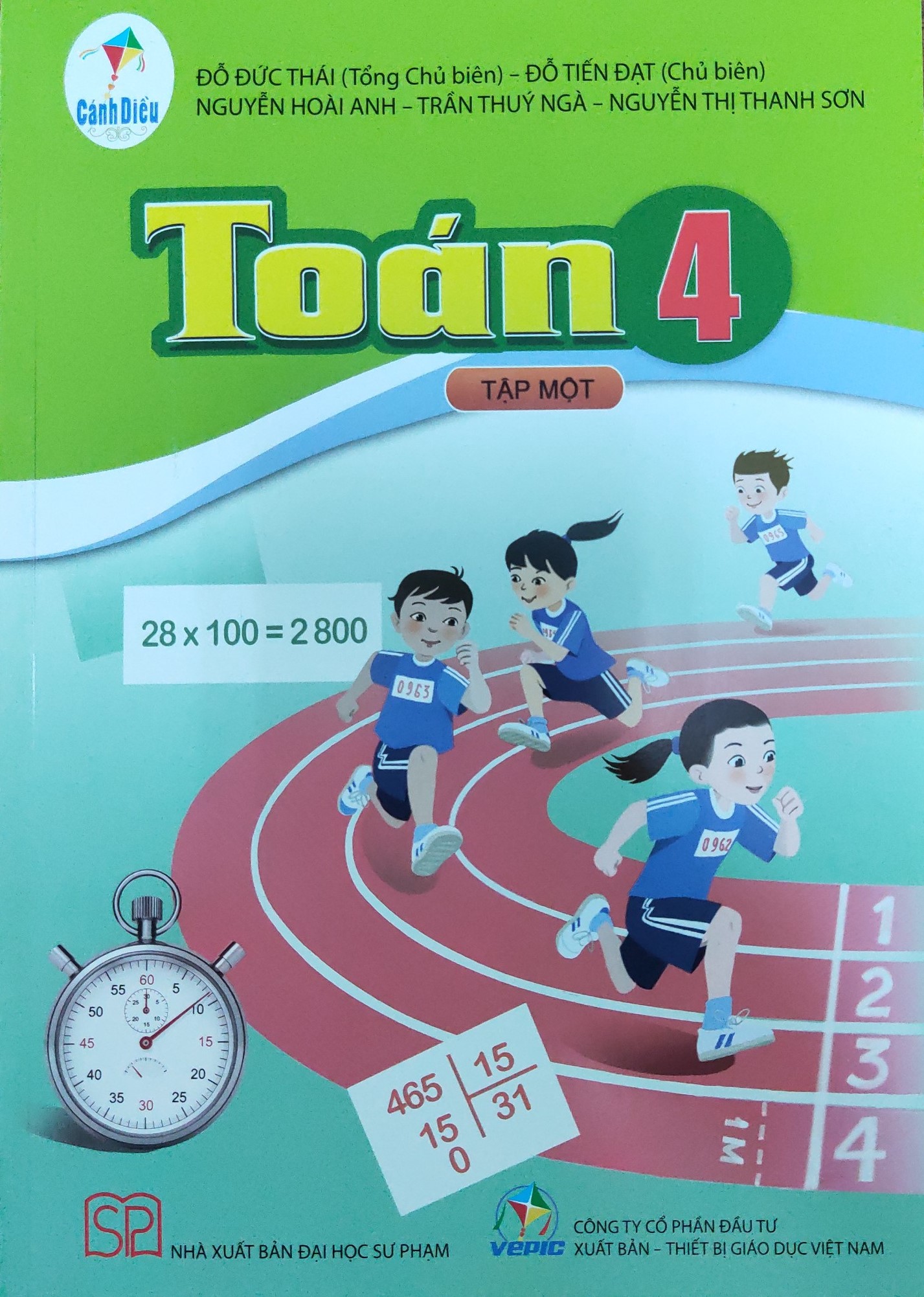 Toán lớp 4 Tập 1 (Bộ sách Cánh Diều)