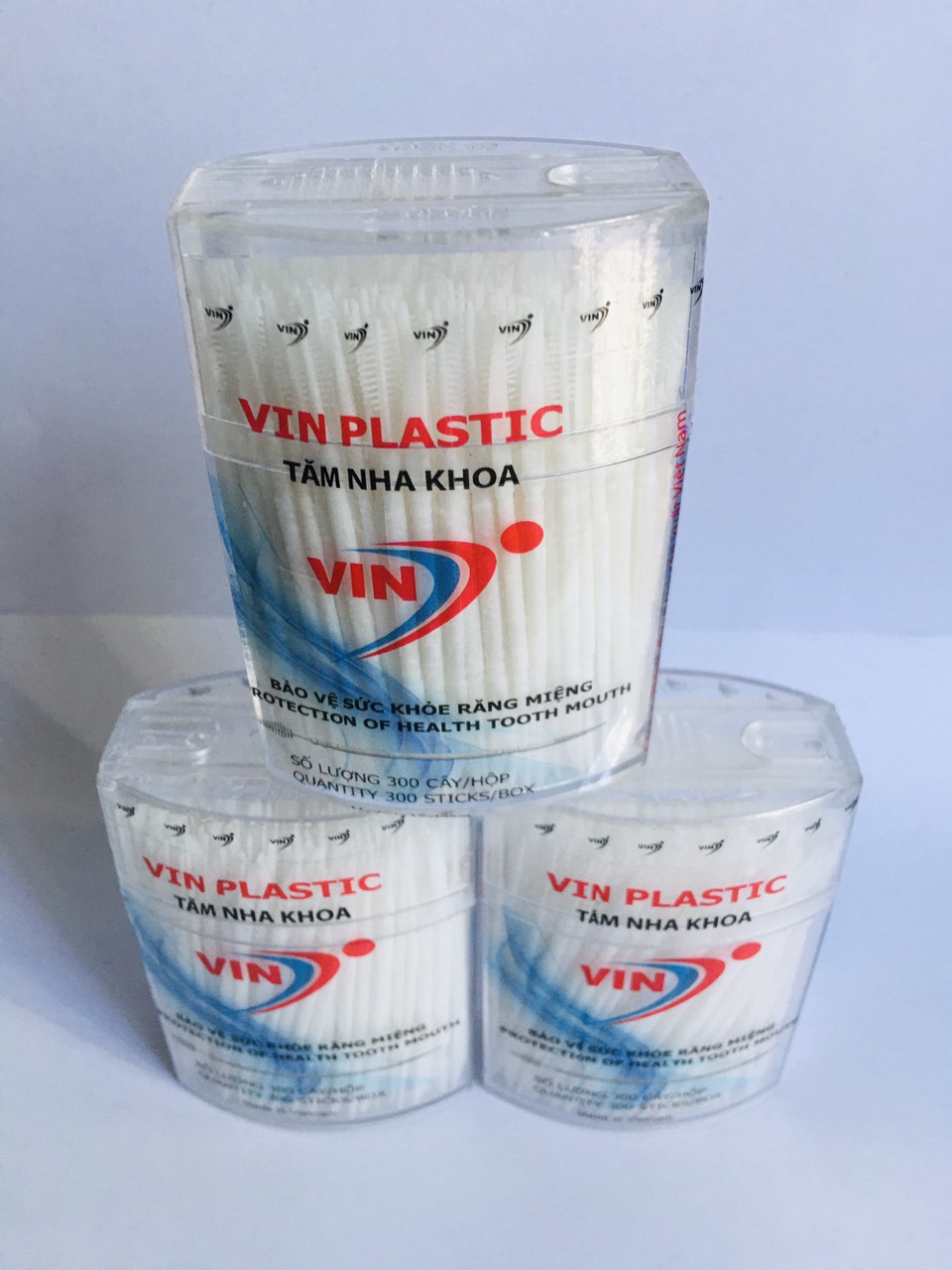 Tăm nha khoa cao cấp xuất khẩu (Combo 3 hộp x hộp 300 tăm) M08