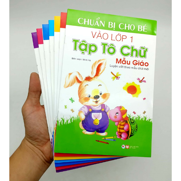 Combo: Bộ Sách Chuẩn Bị Cho Bé Vào Lớp 1- Luyện Viết Theo Mẫu Chữ Mới
