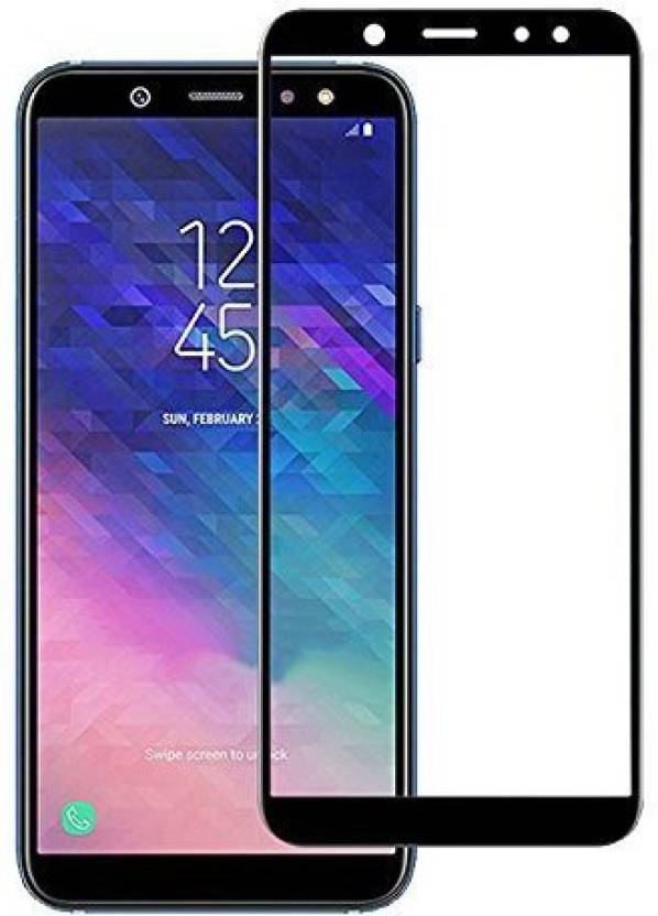 Kính cường lực dành cho Samsung Galaxy J4 Plus full màn full keo - Đen