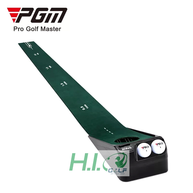 Thảm tập Putt Golf PGM hồi bóng tự động bằng điện – CH318