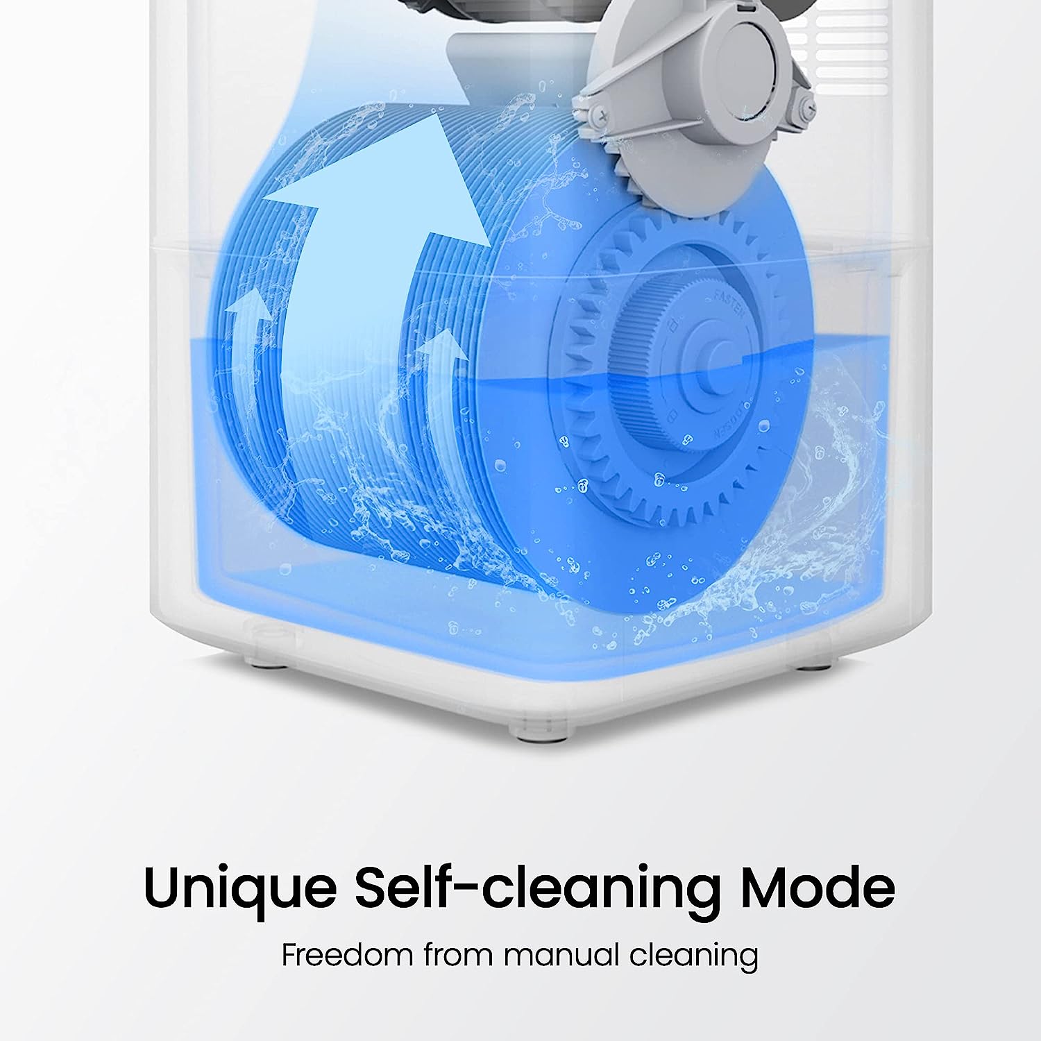 Máy Tạo Ẩm Xiaomi Smartmi Evaporative Humidifier 2 Thông Minh Tạo Ẩm Tự Nhiên, Không Tạo Sương Tự Động Làm Sạch Dung Tích 4 Lít, Kết Nối App Theo Dõi - Hàng Chính Hãng