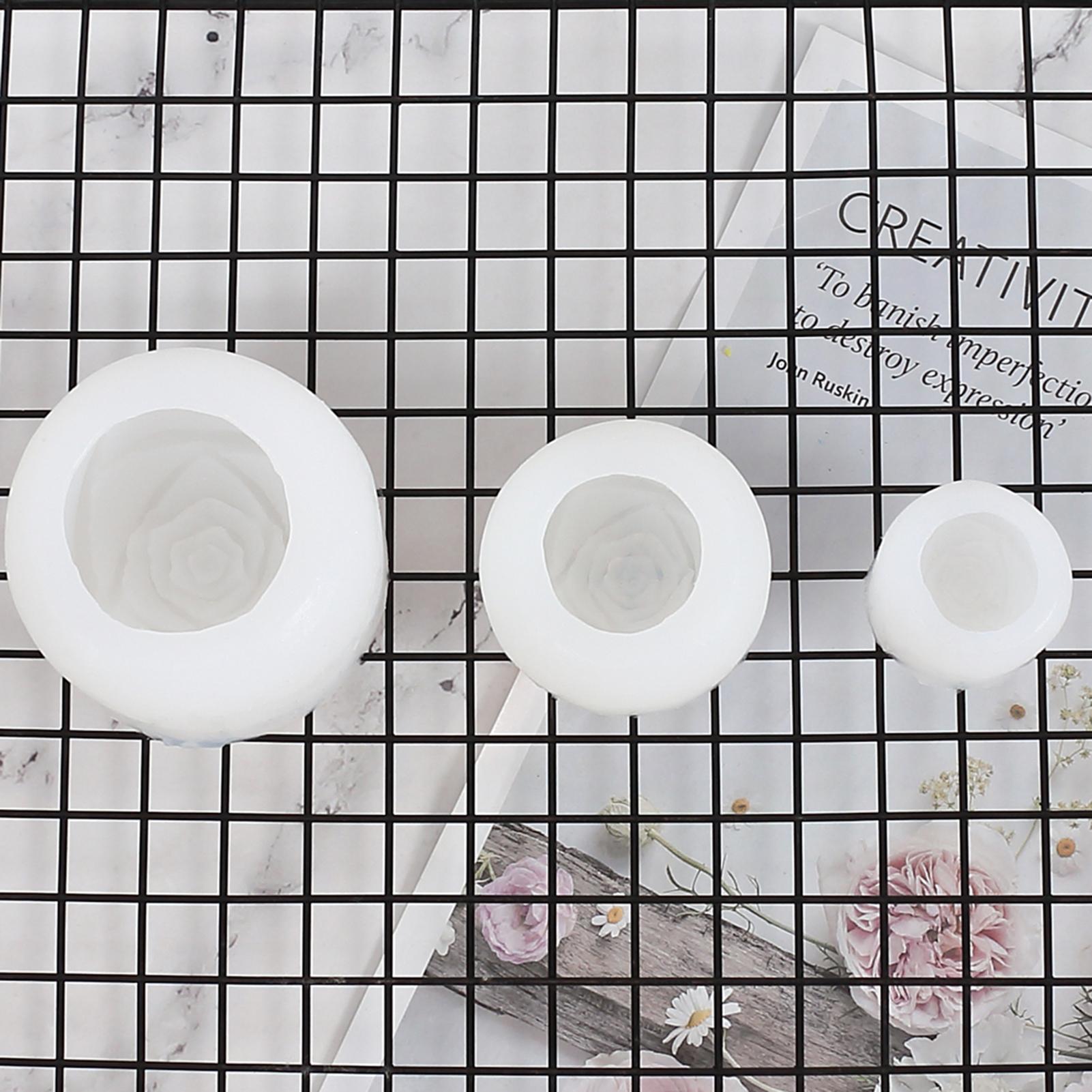 Khuôn Bánh Silicone Dụng Cụ Trang Trí Diy Fondant Sugarcraft Hình Bông Hoa