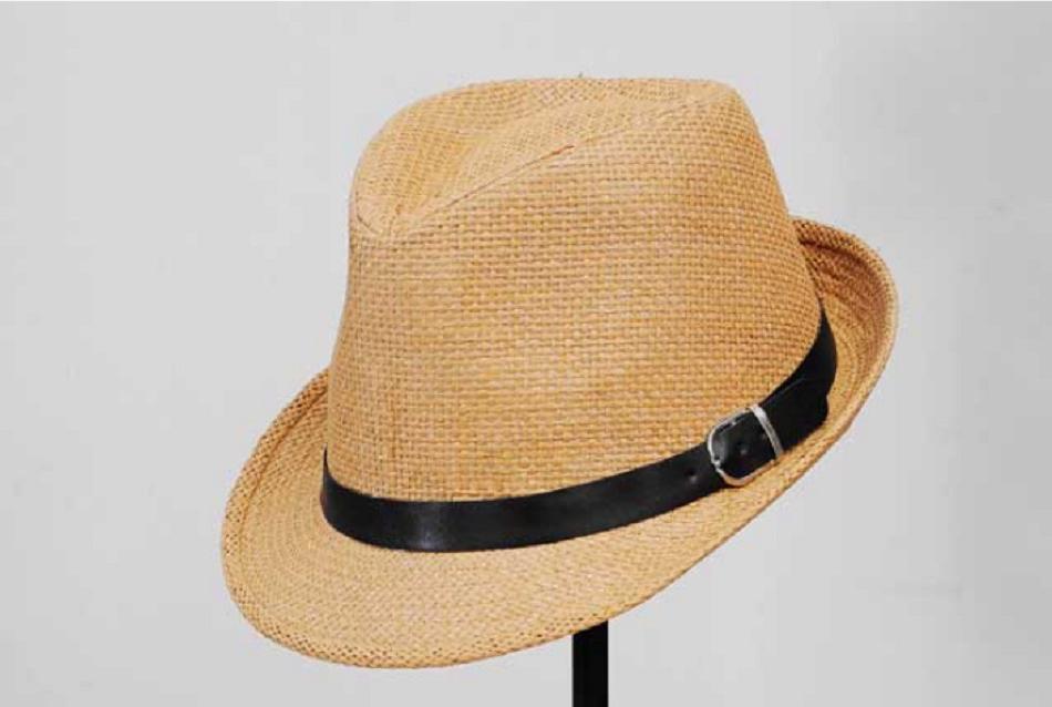 Mũ phớt cói cho nam thời trang Nón cói nam vành nhỏ