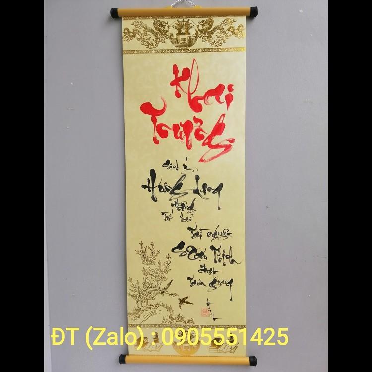 Thư pháp mừng KHAI TRƯƠNG
