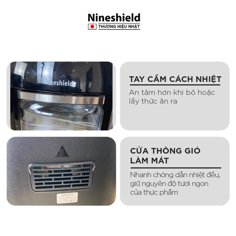 Nồi chiên không dầu 12.5L Nineshield KB-1200 - Hàng chính hãng