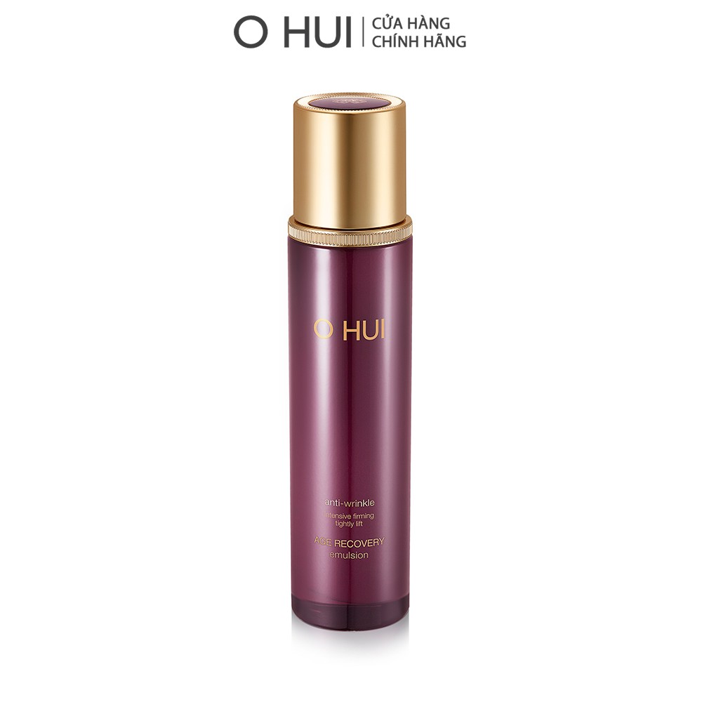 Sữa dưỡng cải thiện nếp nhăn ngăn lão hóa OHUI Age Recovery Emulsion 140ml