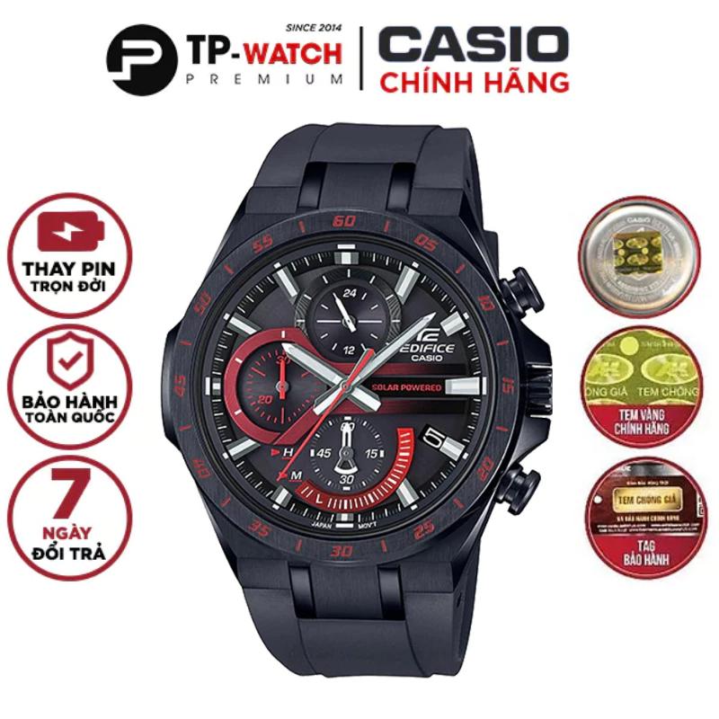 Đồng Hồ Nam Dây Nhựa Casio Edifice EQS-920PB-1AVUDF - Năng lượng mặt trời - EQS-920PB-1A