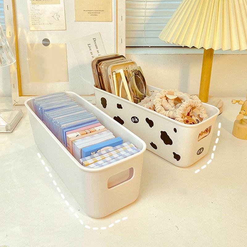 Desktop Storage Box Phone Case Storage School Office Sundries Storage Basket