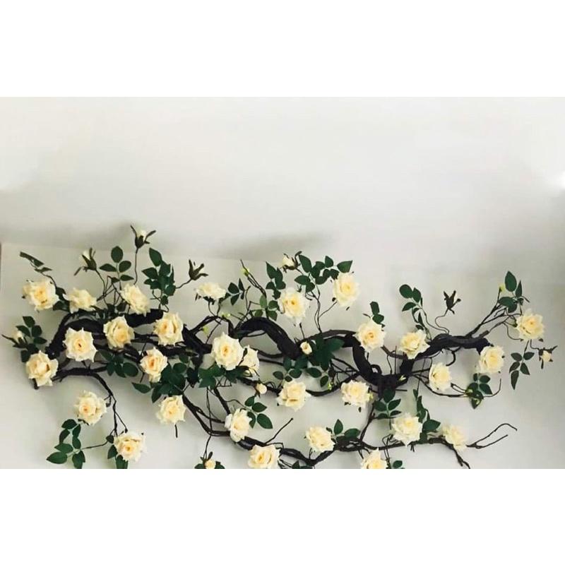 Dây leo Hoa hồng - Hoa lụa