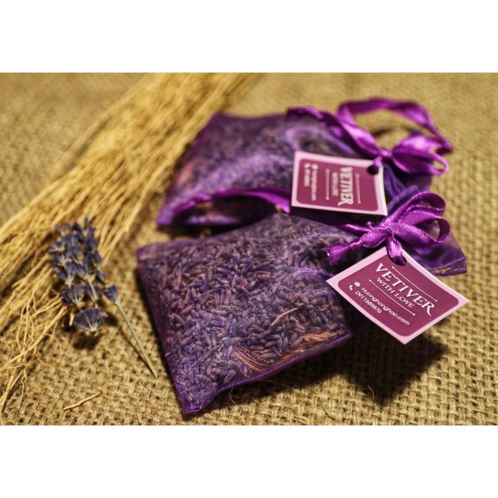 Túi Thơm Để Phòng, Để Xe, Tủ, Kệ, Nụ Hoa Khô Oải Hương Lavender