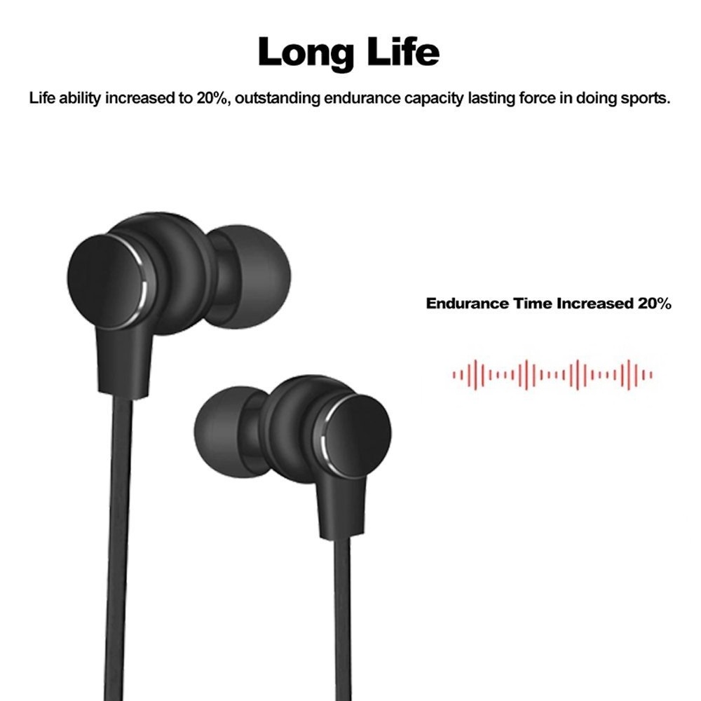 Tai nghe Bluetooth Wireless tai nghe nhét tai  thẻ nhớ PF150 T1 Đen