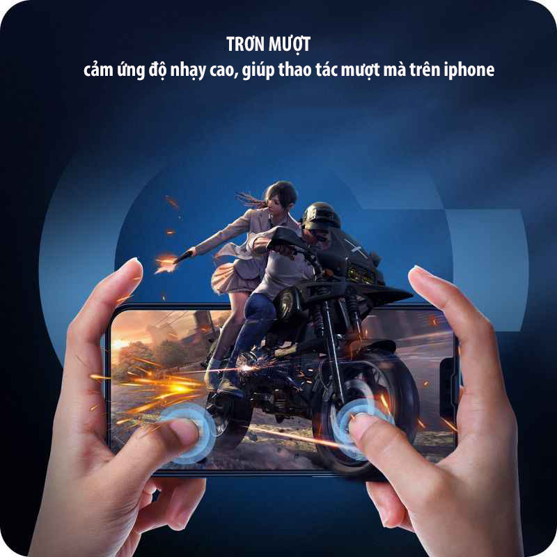 Kính cường lực iPhone 13 MINI chống xước chống bám vân tay độ cứng cao 9h cho iphone 13 MINI