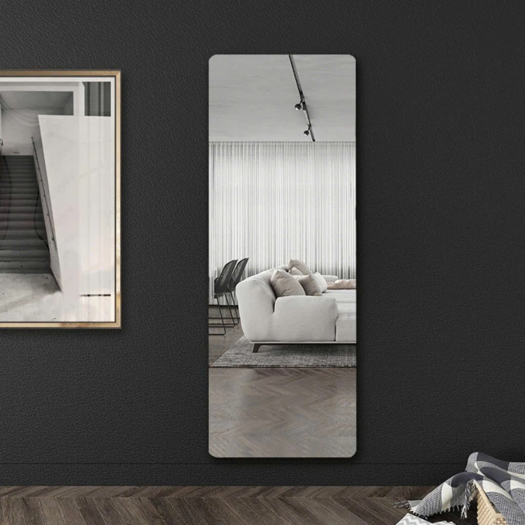 GƯƠNG DÁN TƯỜNG TOÀN THÂN 110x40cm – Gương Mềm Không Vỡ, Dán Tường Siêu Dính Decor Phòng Ngủ - HÀNG CHÍNH HÃNG MINIIN