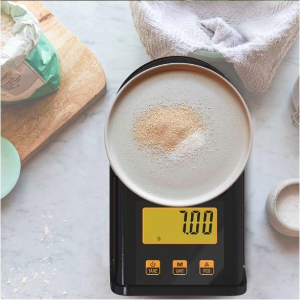 Cân tiểu ly 0.001g - 500g bỏ túi Black Lifedics - cân chính xác ️️