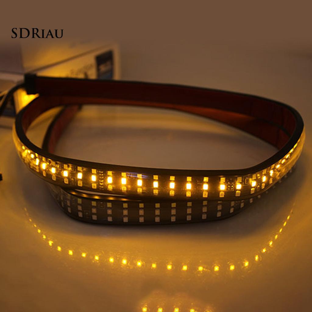 TRI Đèn Phanh Ba Hàng Xqcdx 12v Dc 48 Inches 120cm Cho Xe Hơi