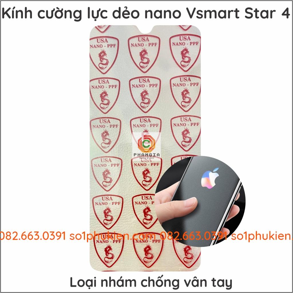 Dán cường lực dẻo nano dành cho Vsmart Star 4 siêu bền