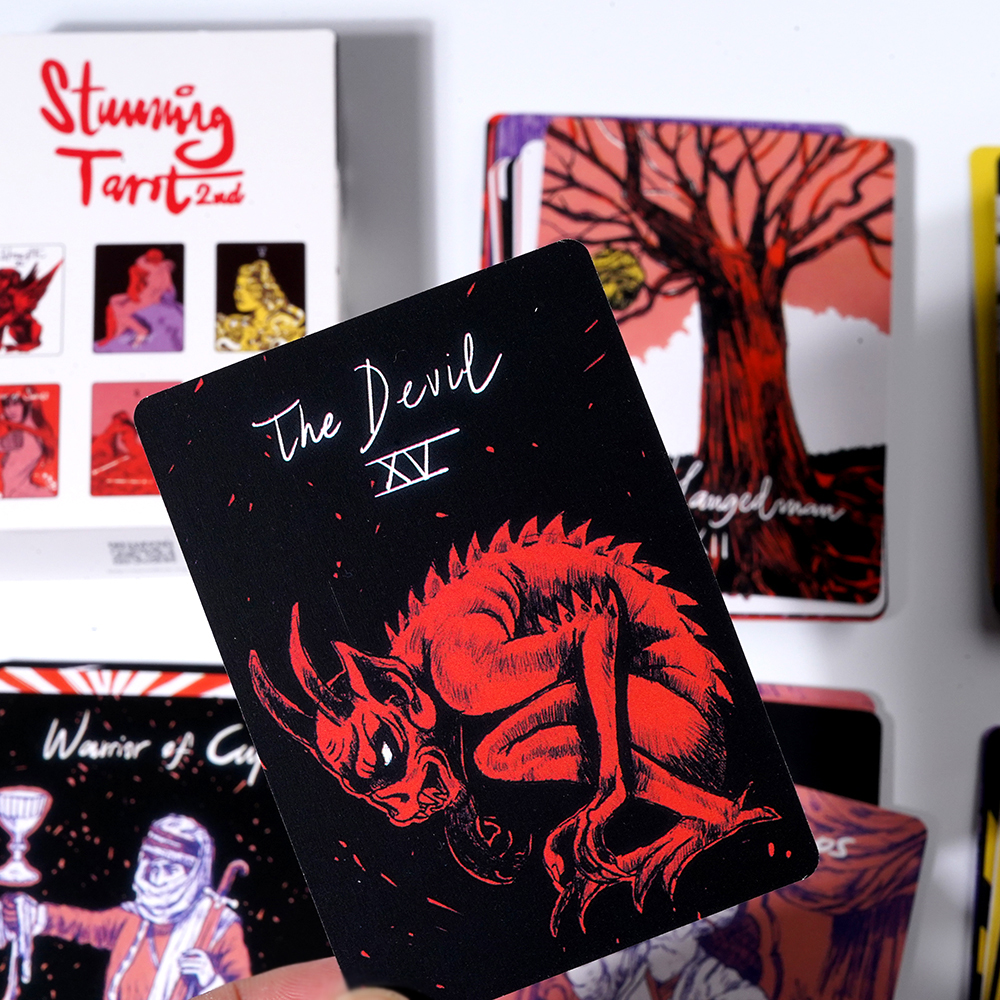 Bộ Bài Stunning Tarot 78 Lá Bài Tặng Đá Thanh Tẩy