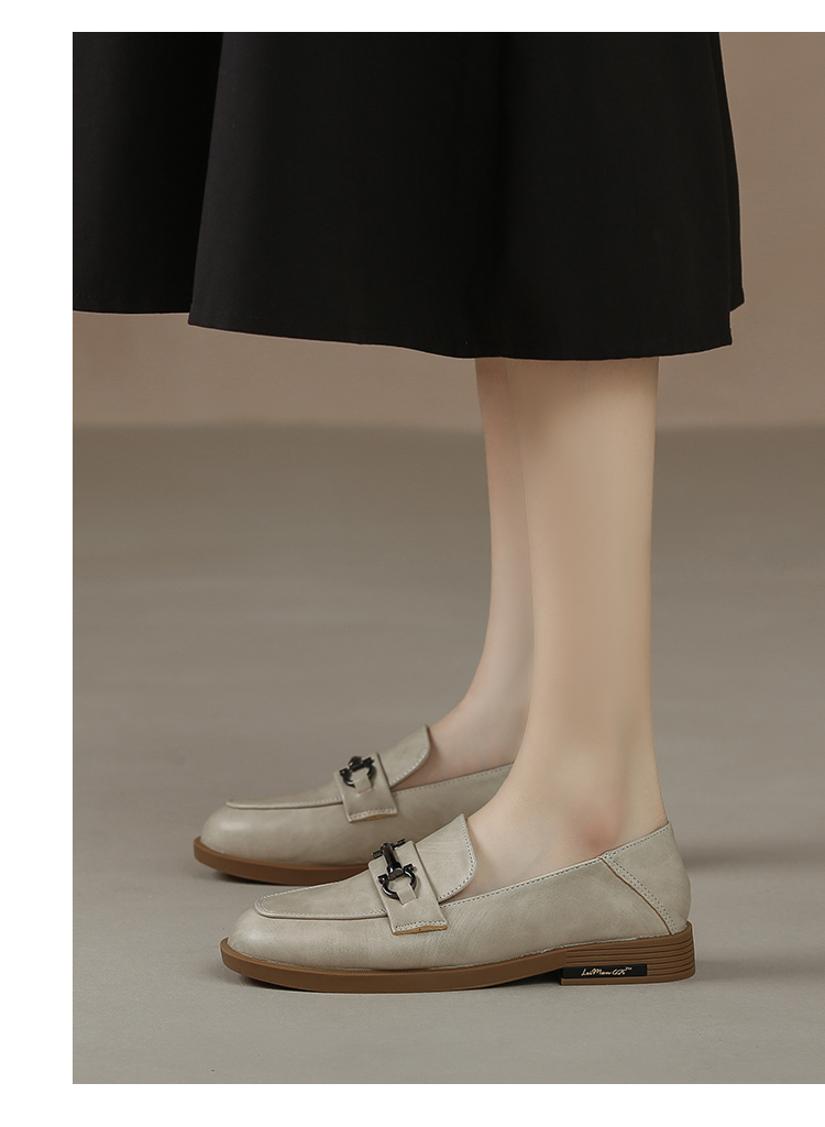 Giày Loafer Moca Nữ Da Mềm Màu Đen Nude Sáng Dáng Bệt Thấp Mềm Mại - Phong Cách Hàn Quốc Cao Cấp Có Sẵn Freeship