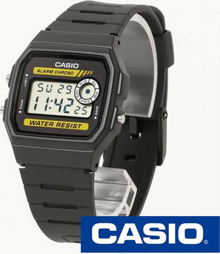 Đồng hồ unisex dây nhựa Casio F-94WA-9DG