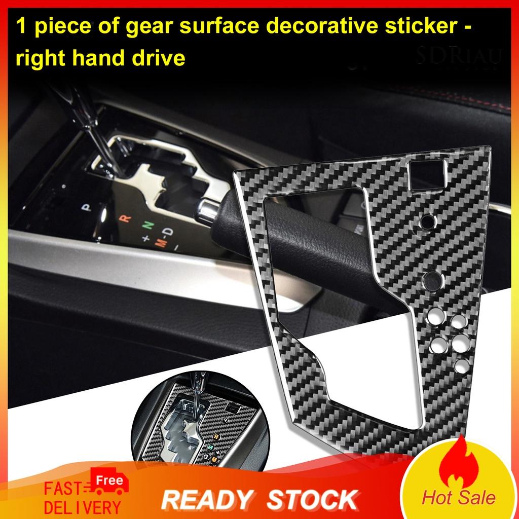 Miếng Dán Bảng Điều Khiển Cần Số Bằng Sợi Carbon Chống Bụi Cho Toyota Corolla 2014-2018