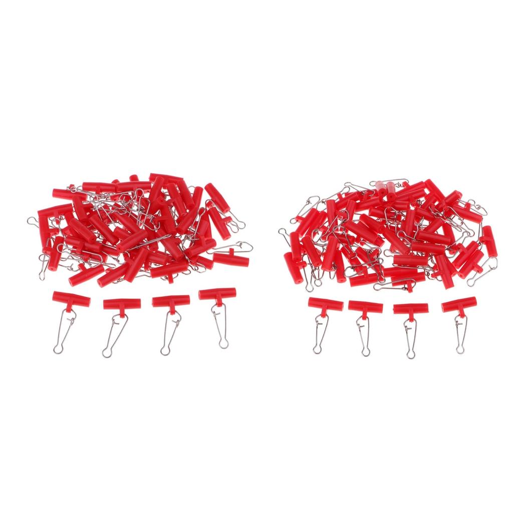 50 Pieces Sinker Slides with Nice Snaps