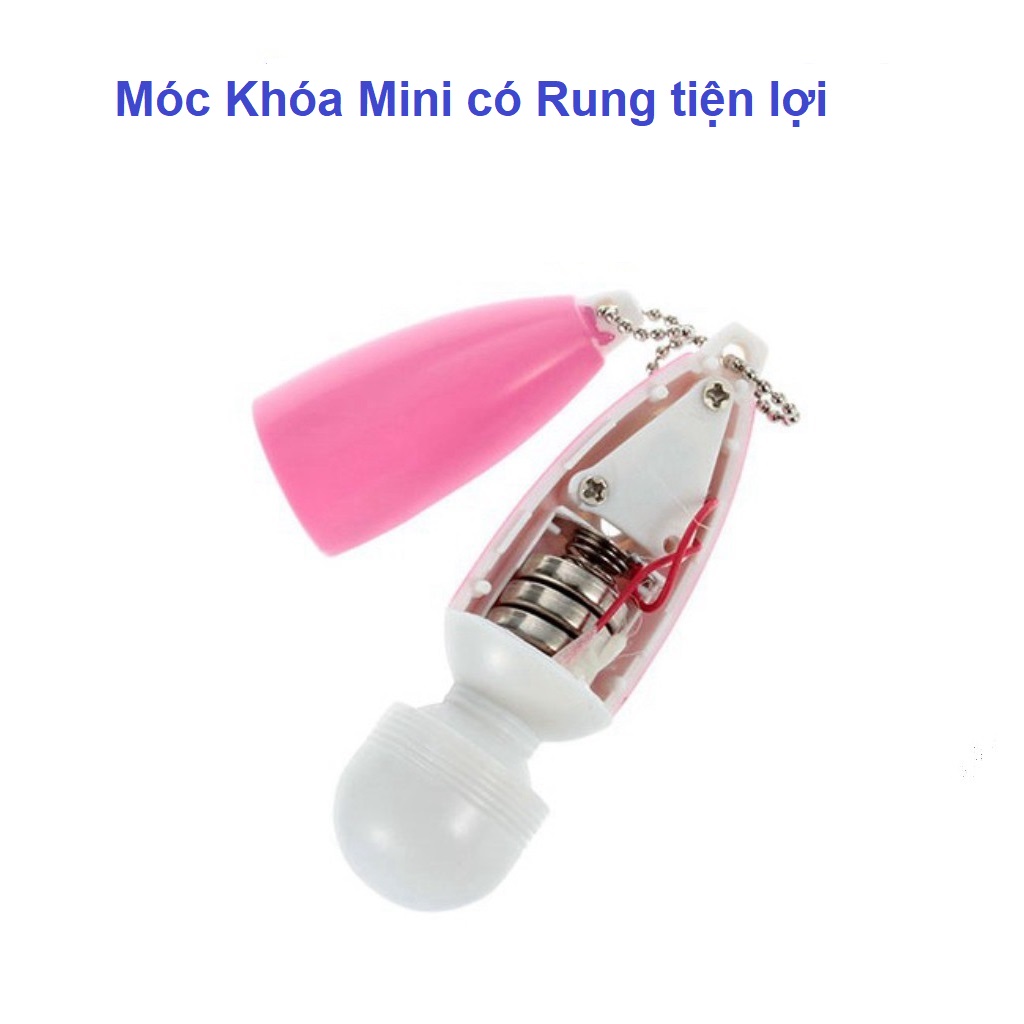 Móc khóa Mini có Rung đa chức năng nhỏ gọn tiện lợi