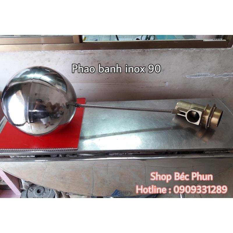 Phao Cơ Hồ Nước banh nhựa , banh inox phi 90 114