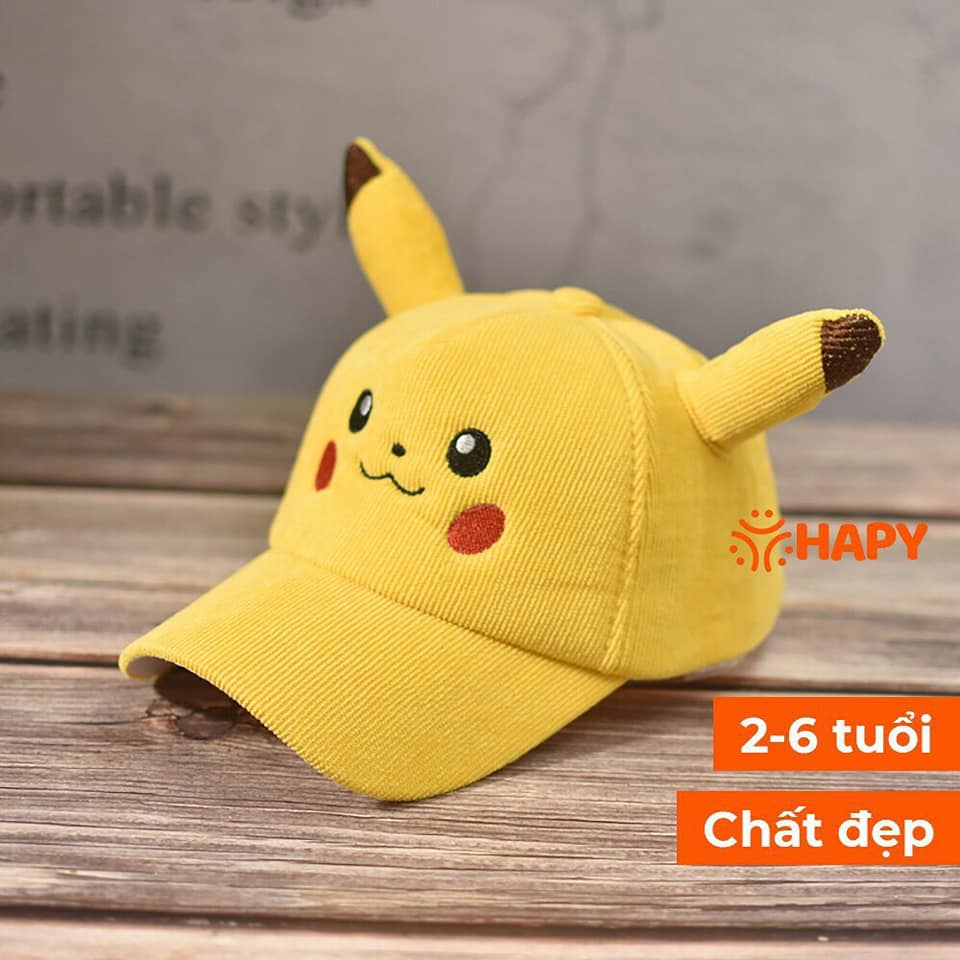 Mũ lưỡi trai Pikachu