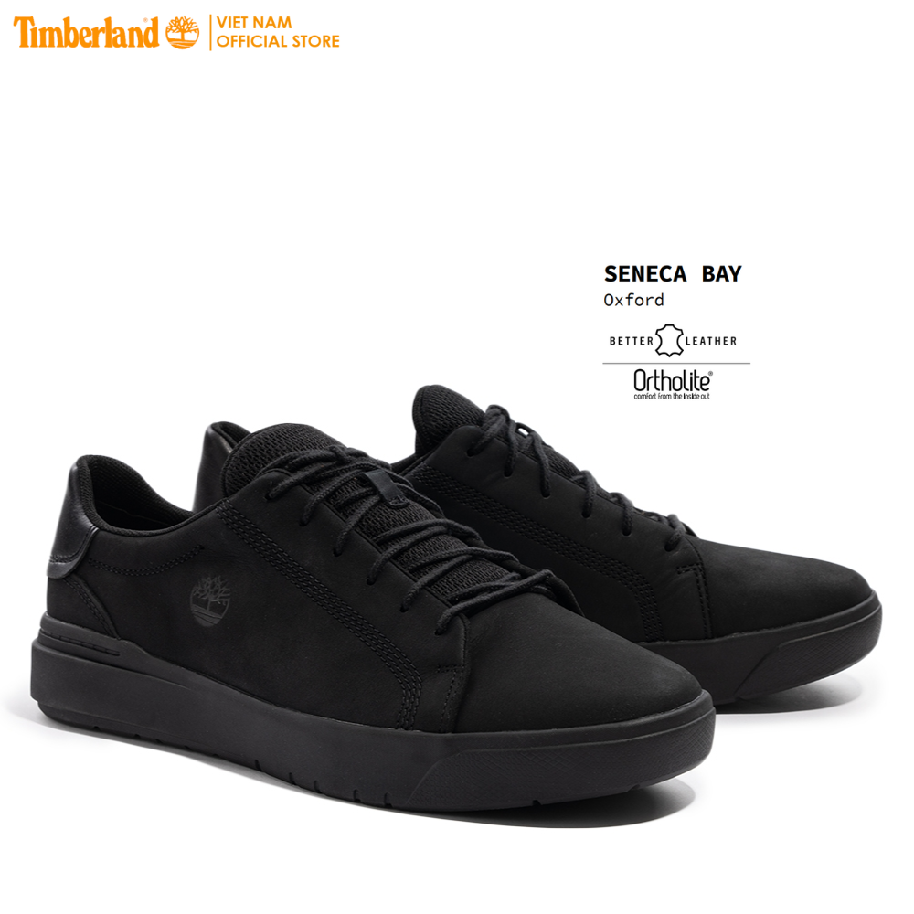Timberland Giày Nam Seneca Bay Oxford Black Nubuck TB0A5S8R04