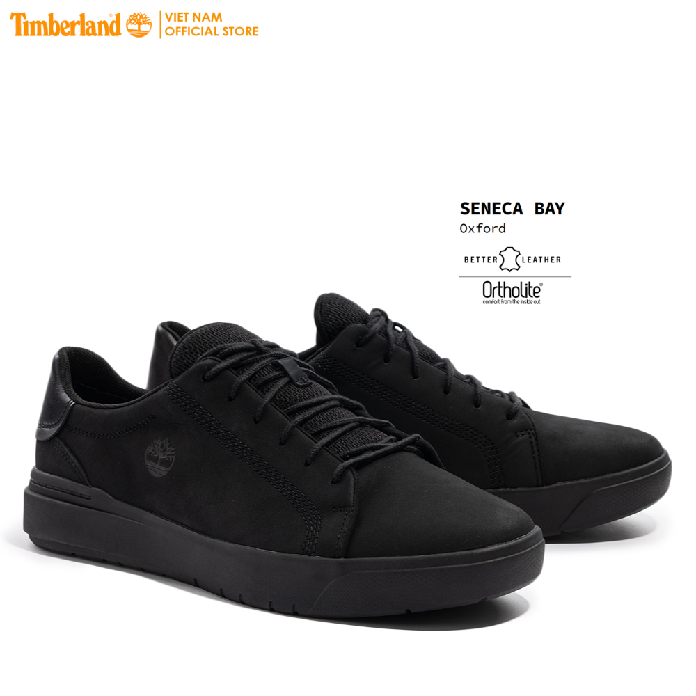 [Original] Timberland Giày Nam Seneca Bay Oxford Black Nubuck TB0A5S8R04