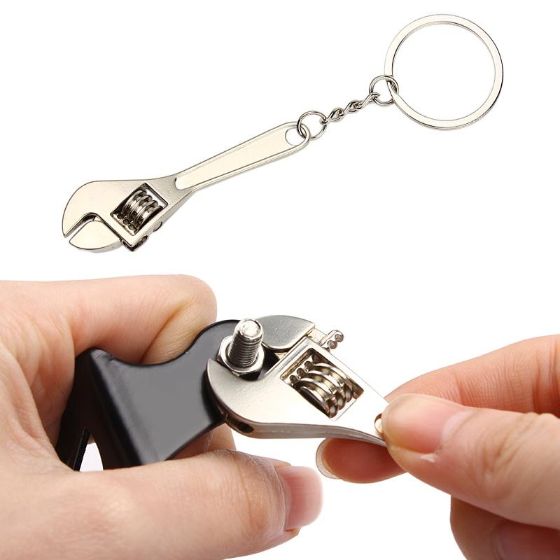 Móc khóa hình cờ lê bằng thép không gỉ cao cấp