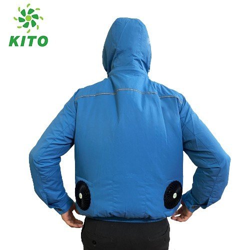 Áo điều hòa KITO chính hãng không phụ kiện chất lượng cao giúp giảm nhiệt cơ thể,áo 100% Cotton ( Áo không quạt )