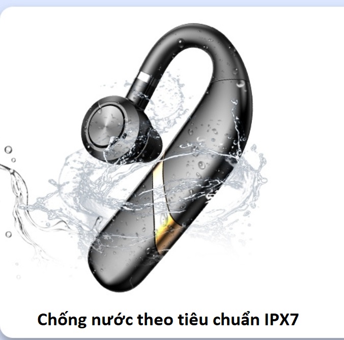 Tai nghe bluetooth,tai nghe bluetooth khong day xoay 180 độ ,model X9 , chống nước, kết nối 5.0,pin 300mAh, nghe nhạc 30h, đàm thoại 36h, tặng kèm tai nghe phụ.