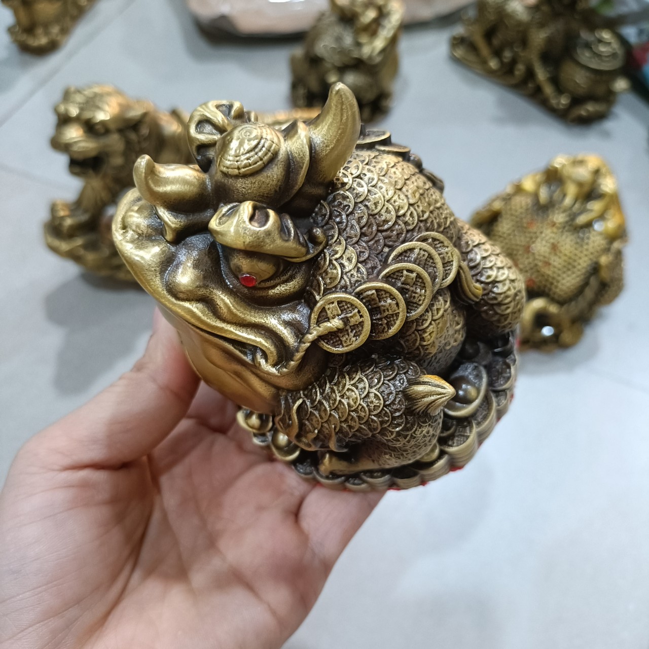 Cóc thiềm thừ, cóc phong thủy, cóc đồng vàng