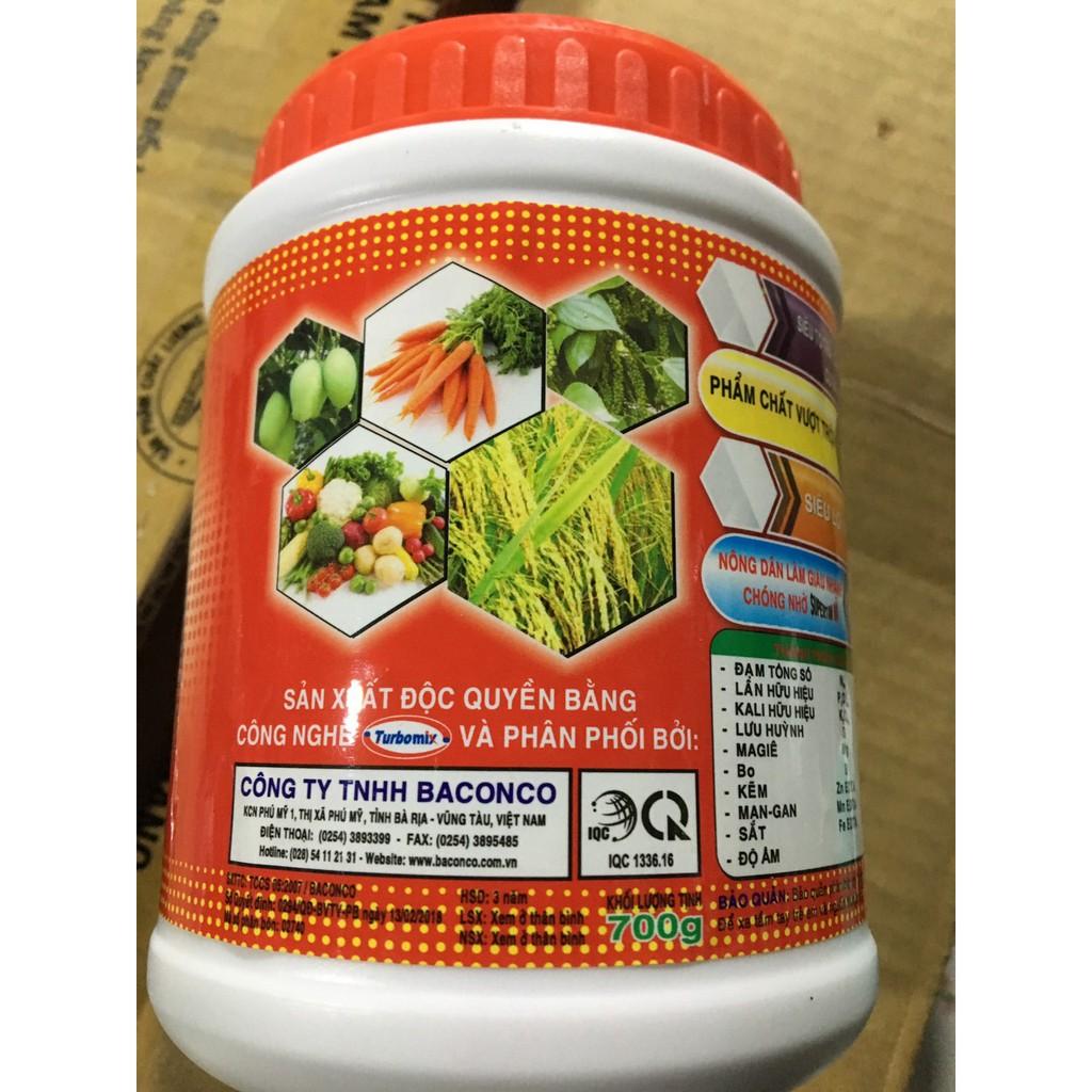 Phân bón lá SUPERTAN ĐỎ 10-5-30-12S+2.1Mg+Te lọ 700gr